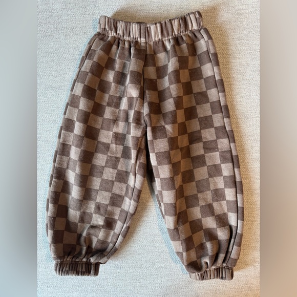 Zara Kids Checkerboard Jogging Set Size 4Y VGUC - Picture 5 of 5